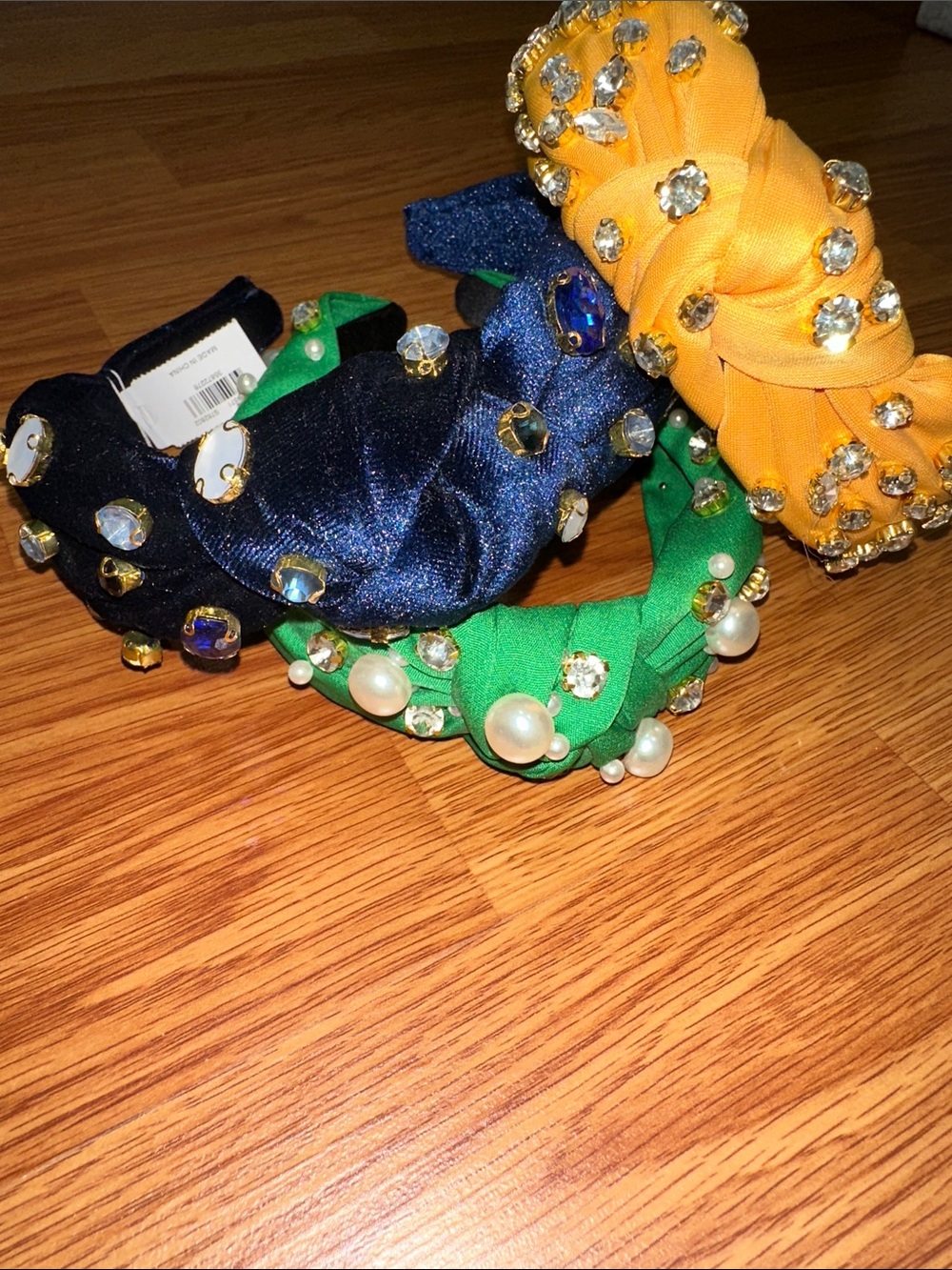 Embellished Knot Headband set